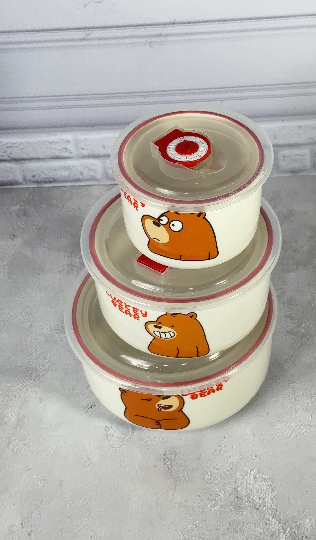 انباکس ظروف نگهدارنده تدی