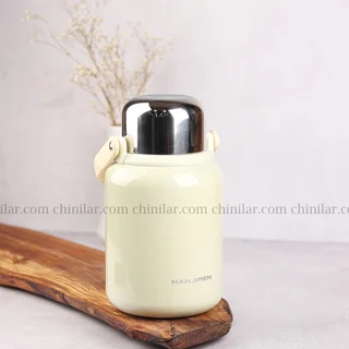 فلاسک 1 لیتری کد5034 برند Nanjiren سبز