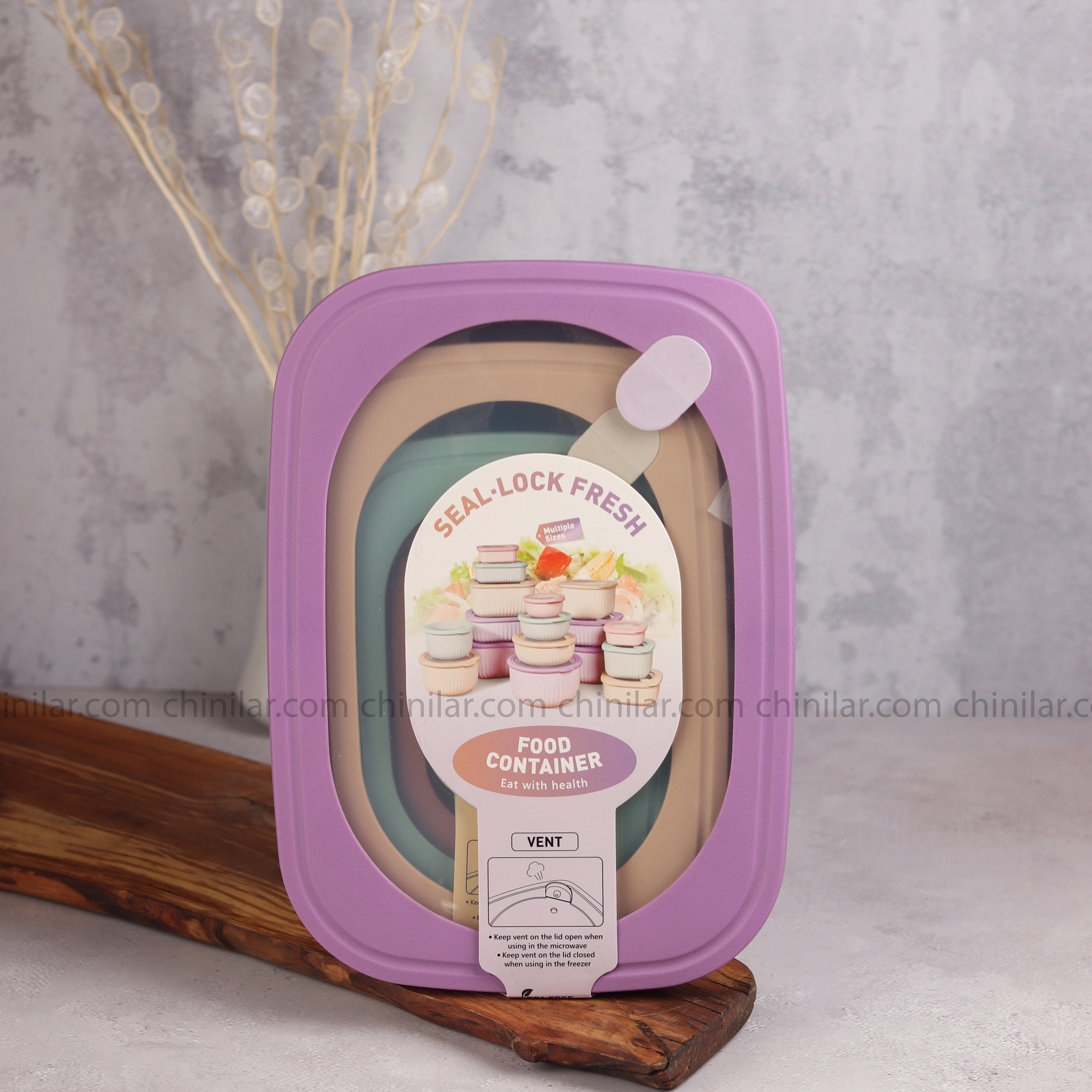 ظروف نگهدارنده غذا 4پارچه AIRTIGHT مستطیل سیلیکونی