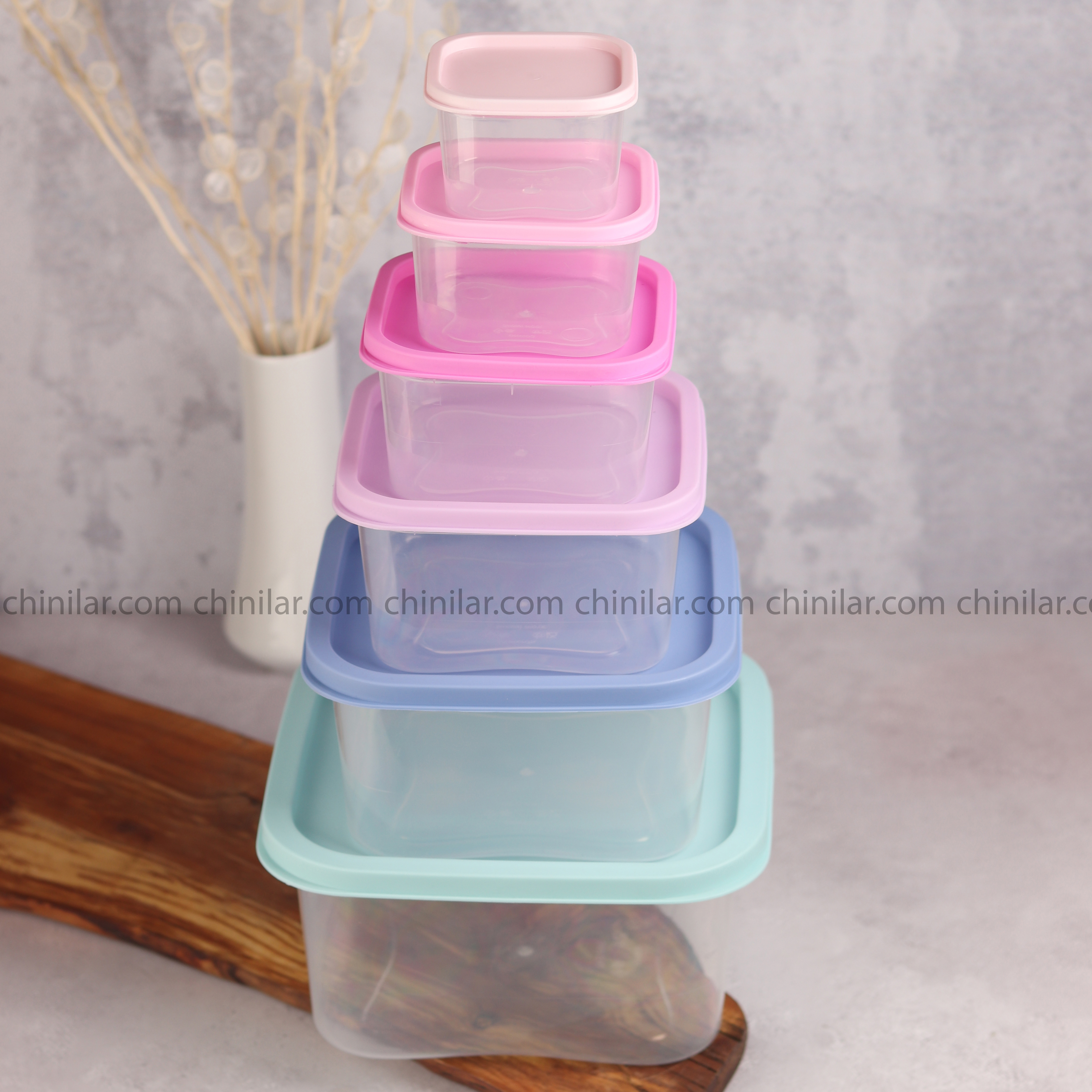 ظروف نگهدارنده کاراجا حمل غذا 6 تایی مدل دورا (DORA)