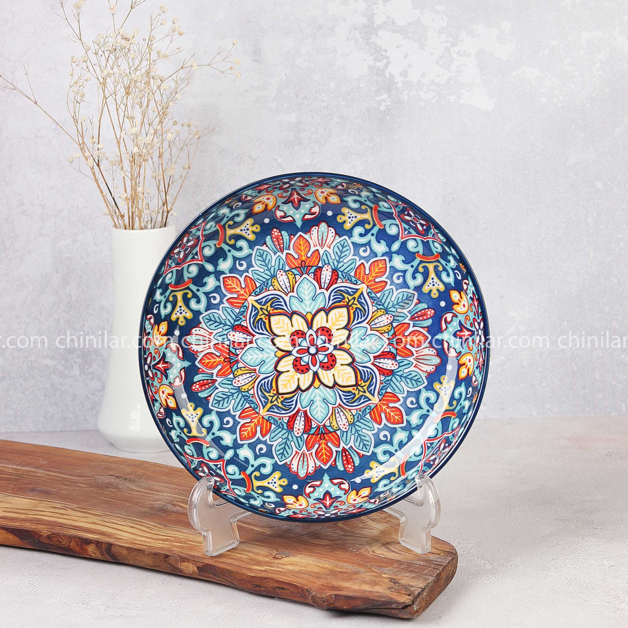 بشقاب گود خورشت خوری استون ور طرح زمستان تکی